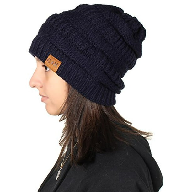 Gilbin C & K Knit Beanie Moda Suave Chunky De Espesor Cáli Gilbin C & K Knit Beanie Moda Suave Chunky De Espesor Cáli
